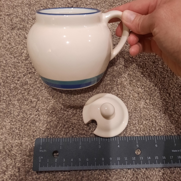 Pfaltzgraff Northwinds sugar bowl and creamer - Picture 3 of 3